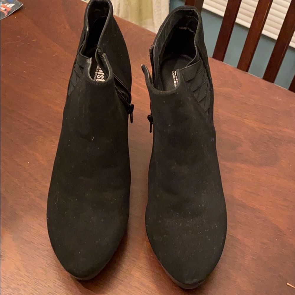 Black booties